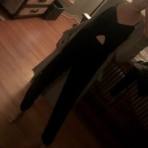 Helmut Lang by Shayne Oliver Black Jumpsuit